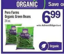 Price Chopper Pero Farms Organic Green Beans offer