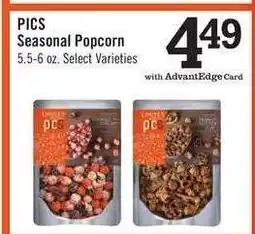 Price Chopper PICS Seasonal Popcorn offer
