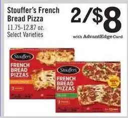 Price Chopper Stouffer's French Bread Pizza offer