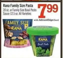 Price Chopper Rana Family Size Pasta offer
