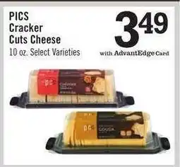 Price Chopper PICS Cracker Cuts Cheese offer