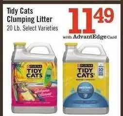 Price Chopper Tidy Cats Clumping Litter offer