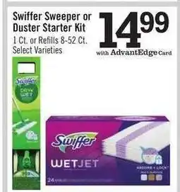Price Chopper Swiffer Sweeper or Duster Starter Kit offer