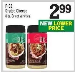 Price Chopper PICS Grated Cheese offer