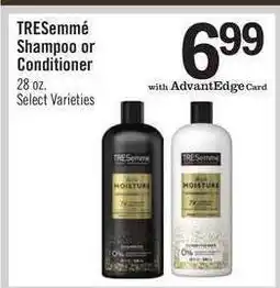 Price Chopper Tresemme Shampoo or Conditioner offer