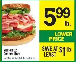 Price Chopper Market 32 Cooked Ham offer
