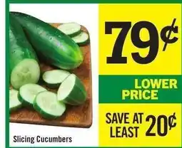 Price Chopper Slicing Cucumbers offer