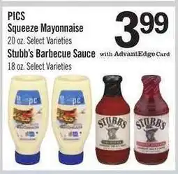 Price Chopper STUBB'S BARBECUE SAUCE offer