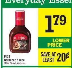 Price Chopper PICS Barbecue Sauce offer