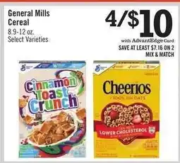 Price Chopper General Mills Cereal offer