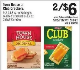 Price Chopper Town House or Club Crackers offer