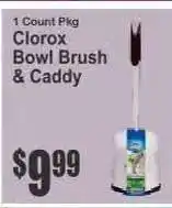 Key Food Clorox Bowl Brush & Caddy offer