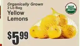 Key Food Yellow Lemons offer