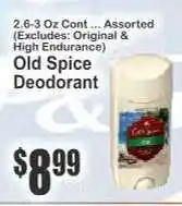 Key Food Old Spice Deodorant offer