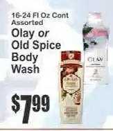 Key Food Olay or Old Spice Body Wash offer