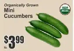 Key Food Mini Cucumbers offer