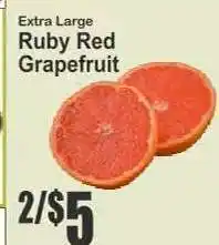 Key Food Ruby Red Grapefruit offer