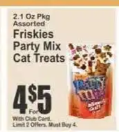 Key Food Friskies Party Mix Cat Treats offer