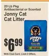 Key Food Jonny Cat Cat Litter offer