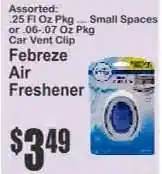 Key Food Febreze Air Freshener offer