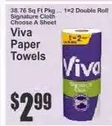 Key Food Viva Paper Towels offer