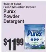 Key Food Purex Powder Detergent offer