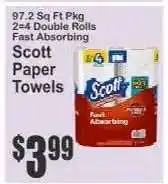 Key Food Scott Paper Towels offer