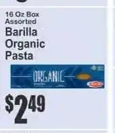Key Food Barilla Organic Pasta offer