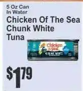 Key Food Chicken Of The Sea Chunk White Tuna offer
