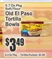 Key Food Old El Paso Tortilla Bowls offer