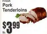 Key Food Fresh Pork Tenderloins offer