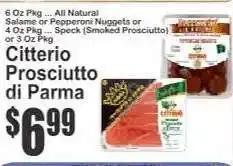 Key Food Citterio Prosciutto di Parma offer