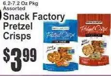 Key Food Snack Factory Pretzel Crisps offer