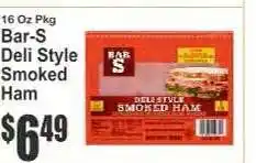 Key Food Bar S Deli Style Smoked Ham offer
