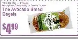 Key Food The Avocado Bread Bagels offer