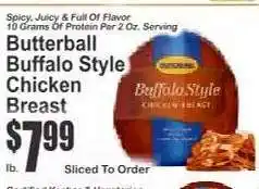 Key Food Butterball Buffalo Style Chicken Breast offer