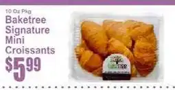 Key Food Bakertree Signature Mini Croissants offer