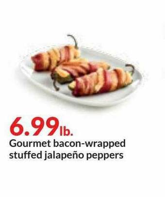 Hy-Vee Gourmet Bacon-Wrapped Stuffed Jalapeño Peppers offer