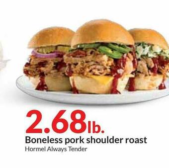 Hy-Vee Boneless Pork Shoulder Roast offer