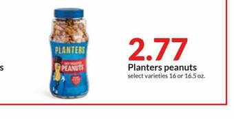 Hy-Vee Planters Peanuts offer