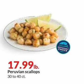 Hy-Vee Peruvian Scallops offer