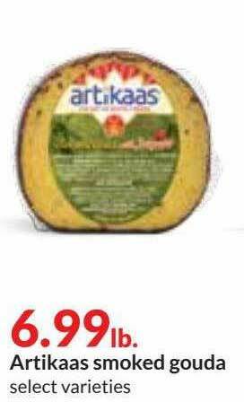 Hy-Vee Artikaas Smoked Gouda offer