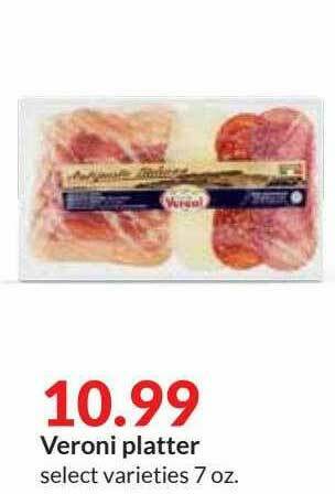 Hy-Vee Veroni Platter offer