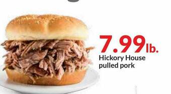 Hy-Vee Hickory House Pulled Pork offer