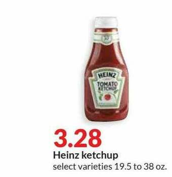 Hy-Vee Heinz Ketchup offer