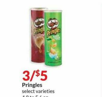 Hy-Vee Pringles offer