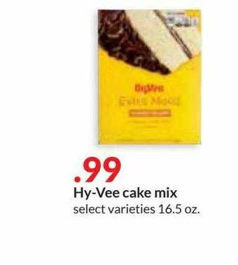 Hy-Vee Hy-Vee Cake Mix offer