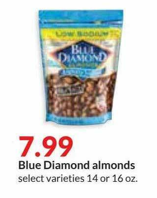 Hy-Vee Blue Diamond Almonds offer