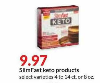Hy-Vee SlimFast Keto Products offer