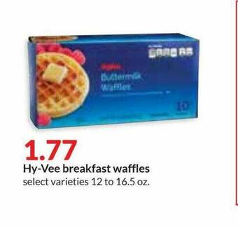 Hy-Vee Hy-Vee Breakfast Waffles offer